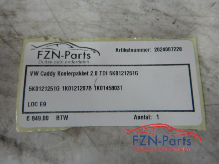 Koelerset Volkswagen Caddy (22726871)