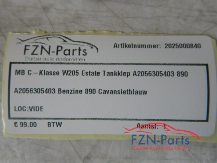 Tank Klep Mercedes C-Klasse (22728290)
