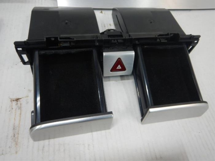 VW Passat 3C8 Inleg Dashboard Grijs Aluminium Look