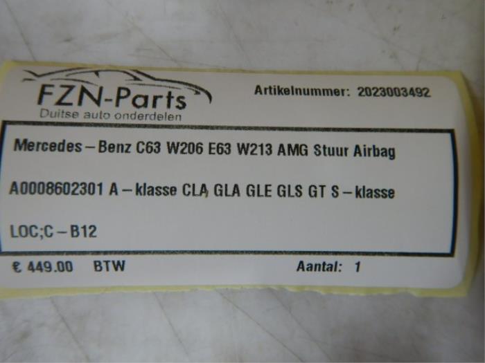 Airbag links (Stuur) Mercedes Diversen (22745410)