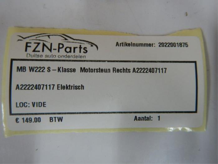 Motorsteun Mercedes S-Klasse (22736594)