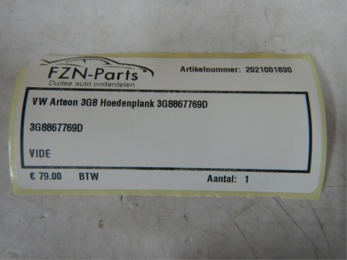 VW Arteon 3G8 Hoedenplank