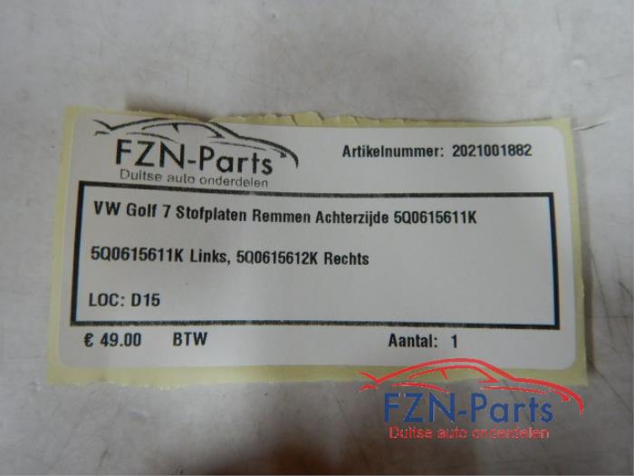 Remschoenset Volkswagen Golf (22738715)