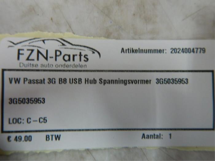 Omvormer Volkswagen Passat (22744222)