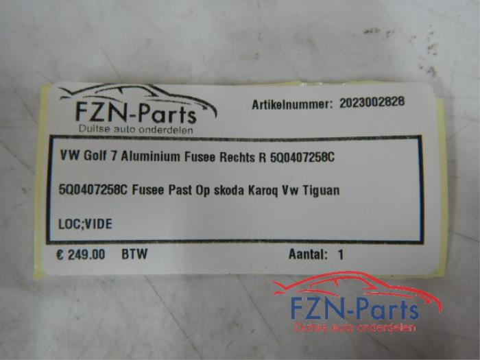 VW Golf 7 Aluminium Fusee Rechts R