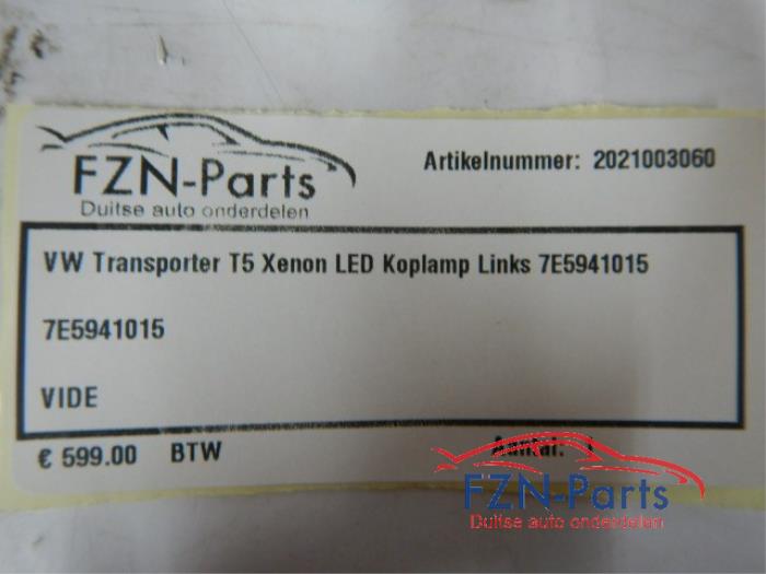 Koplamp links Volkswagen Transporter (22721898)