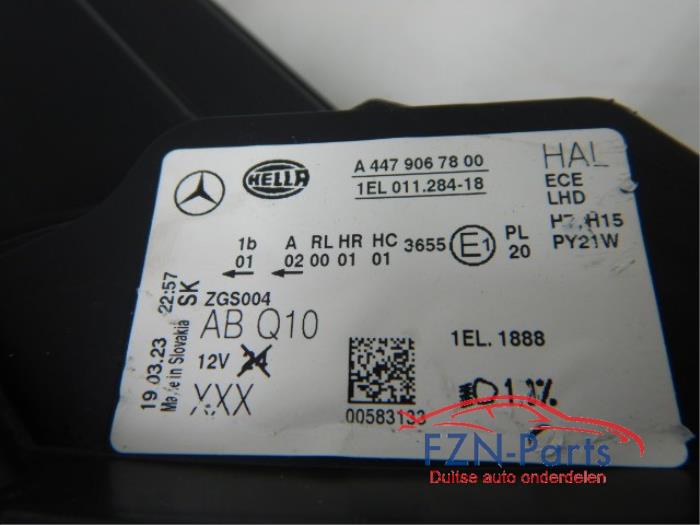 Koplamp rechts Mercedes Vito (22741331)