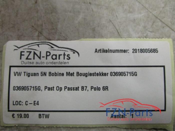 VW Tiguan 5N0 Bobine met bougiestekker