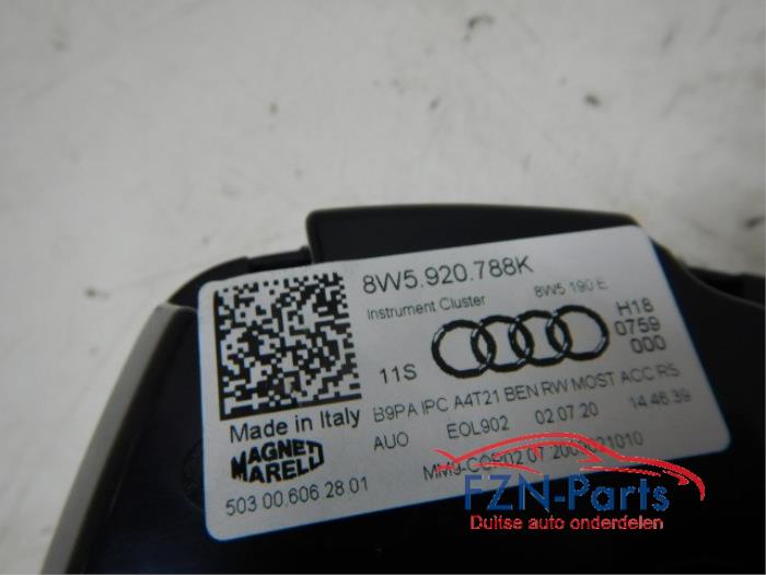 Audi RS5 F5 Kilometerteller Tellerunit