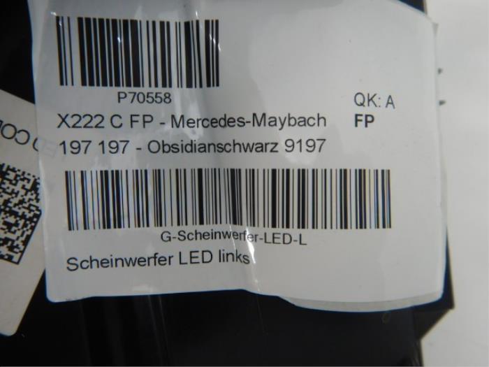 Koplamp links Mercedes S-Klasse (22721453)