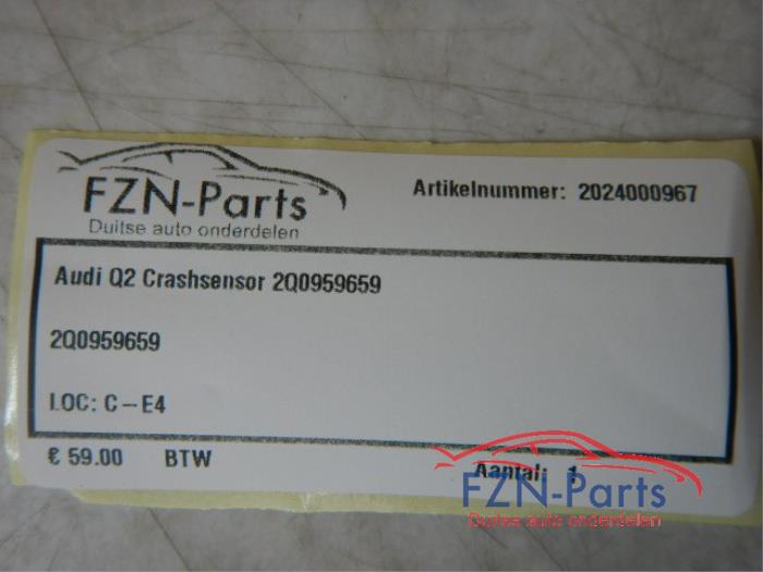 Voetganger Crash sensor Audi Q2 (22742534)