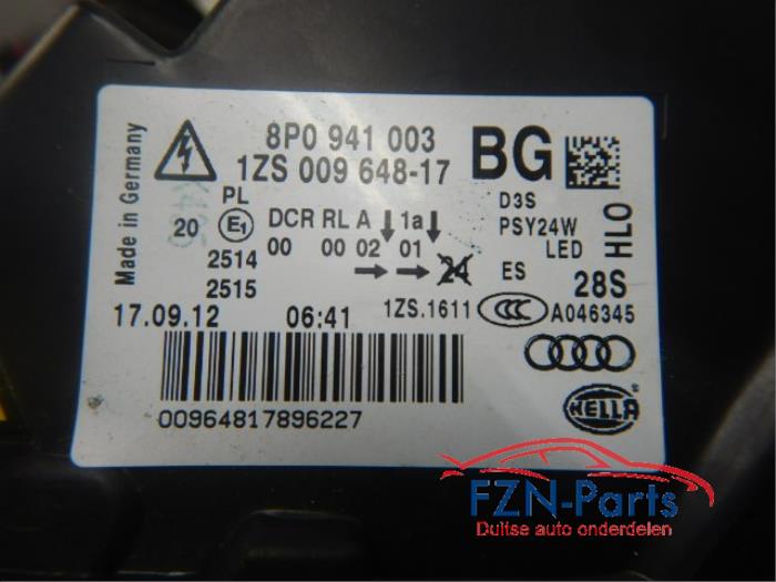 Koplamp links Audi A3 (22721943)