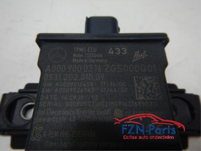 Bandenspanning module Mercedes C-Klasse (22732859)