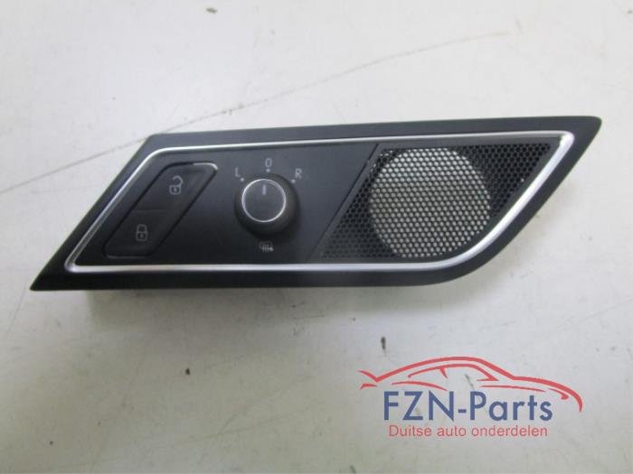 VW Golf Sportsvan 510 Spiegelverstelknop Met Inleg