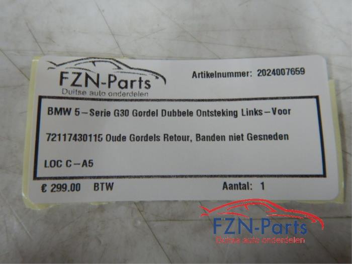 Veiligheidsgordel links-voor BMW 5-Serie (22728047)