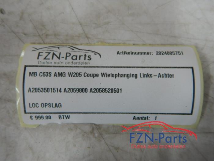 Wielophanging links-achter Mercedes C-Klasse (22727446)