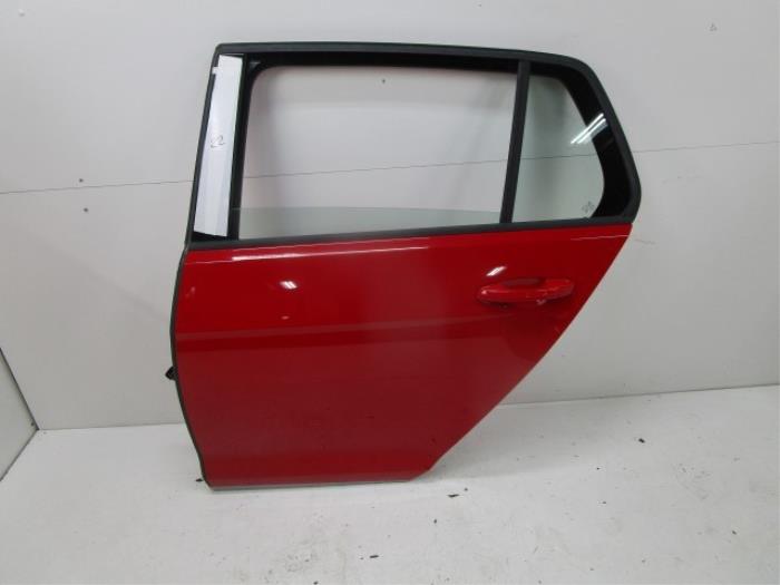 VW Golf 7 Left Rear Door 5DRS LY3D Tornado Red