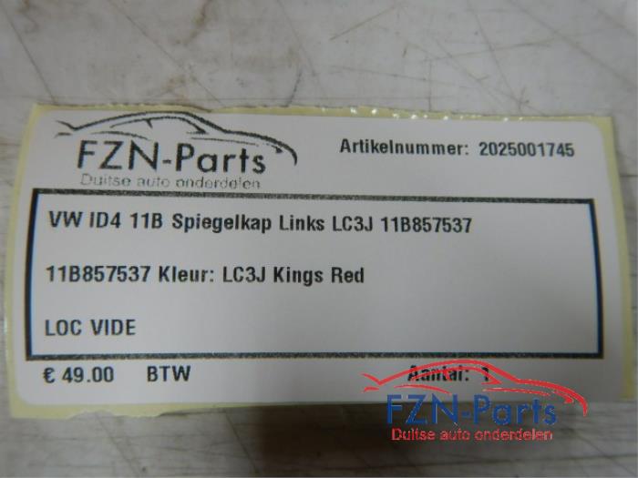 VW ID4 11A Spiegelkap Links LC3J