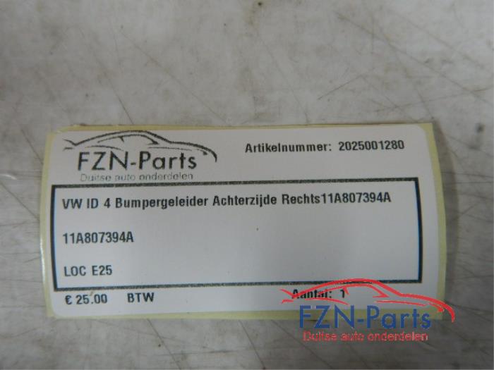 VW ID4 Bumpergeleider Achterzijde Rechts
