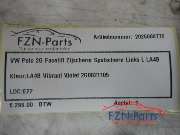 Scherm links-voor Volkswagen Polo (22724213)