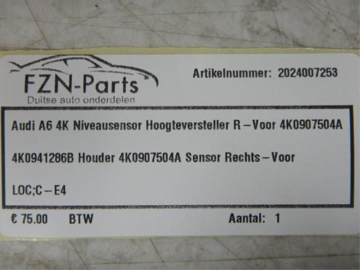 Audi A6 4K Niveausensor Hoogteversteller Rechts-voor