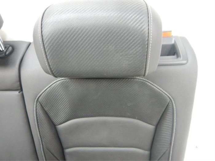 VW Arteon 3G8 Interieur Achterbank Carbon Leer Leder Leren Achterbank Verwarmd