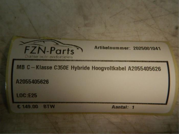Mercedes-Benz C-Klasse C350E W205 Hybride Hoogvoltkabel