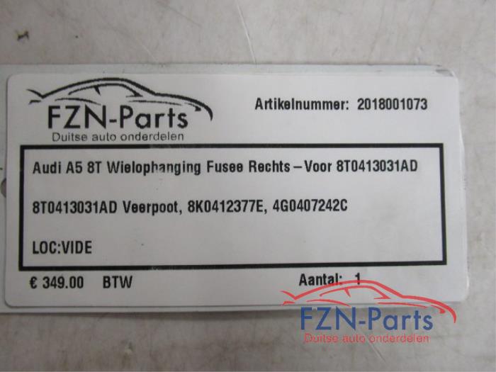 Audi A5 8T Wielophanging Fusee Rechts - Voor