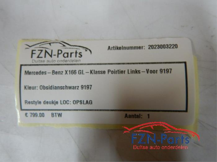 Portier 4Deurs links-voor Mercedes GL-KLASSE (22723291)
