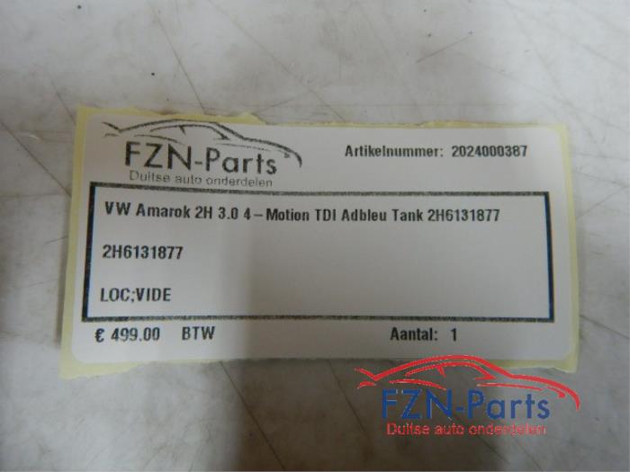 VW Amarok 2H 3.0 4-Motion TDI Adblue Tank