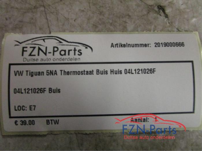 Thermostaathuis Volkswagen Tiguan (22739084)