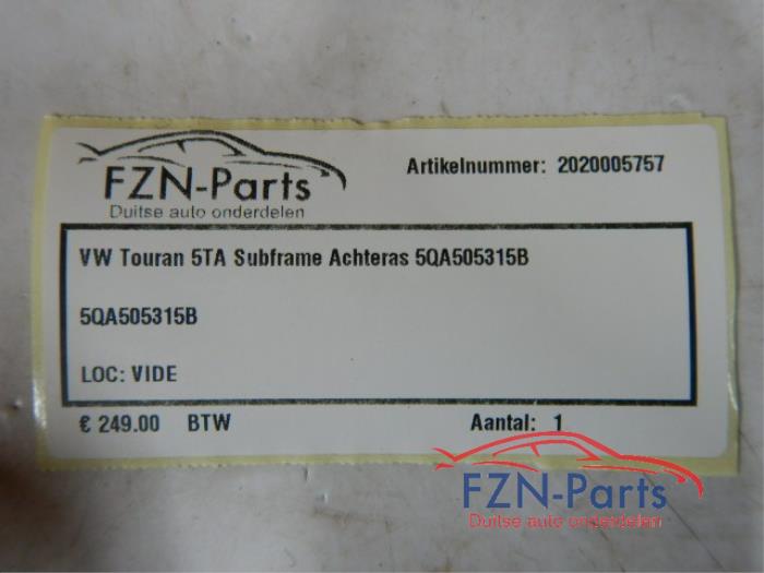 Subframe Volkswagen Touran (22726235)