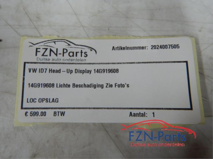 Head-up display Volkswagen Diversen (22730096)