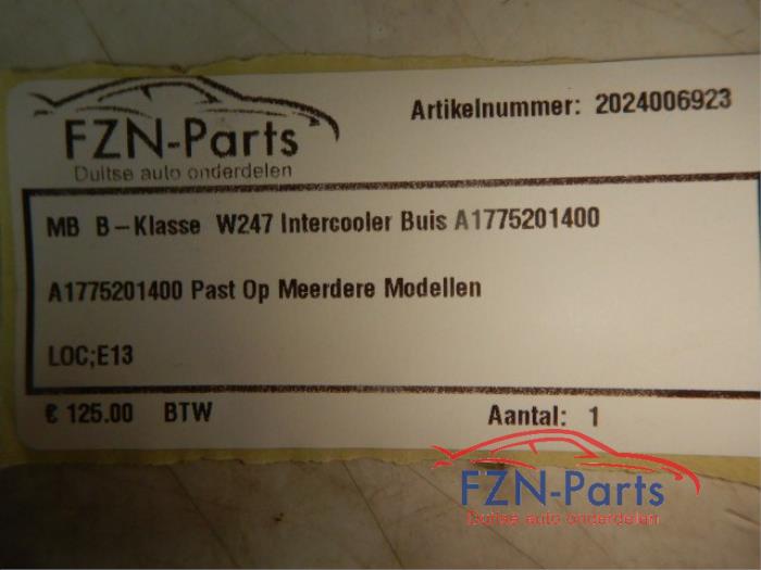Intercooler Buis Mercedes B-Klasse (22735120)