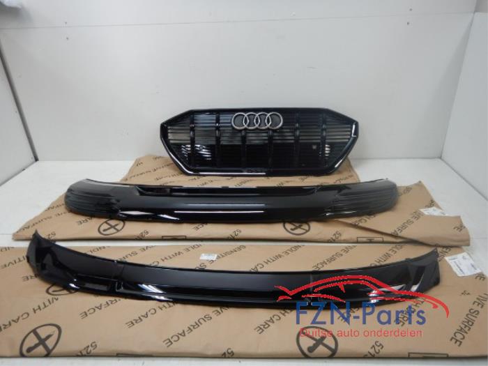 Audi E-Tron / E-tron Sportback 4KE Black Pakket Grille Onderlip Diffuser