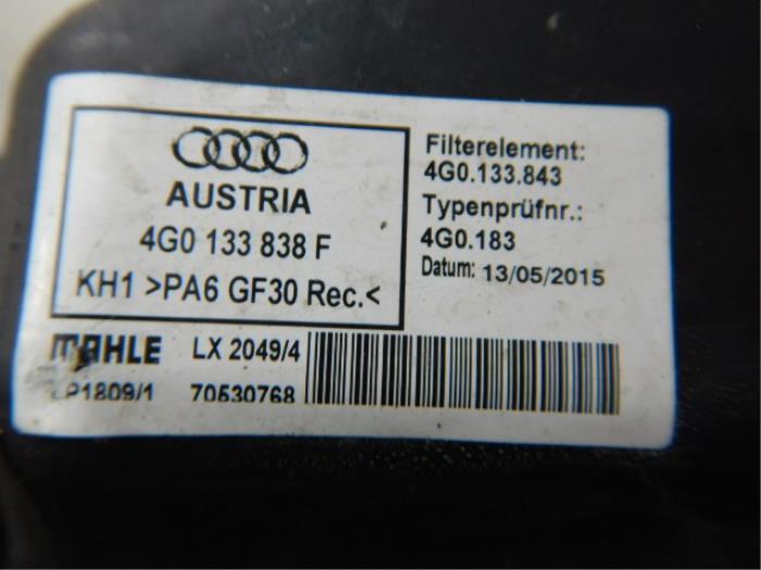 Audi A6 4G0 Luchtfilterhuis 3.0 V6 TDI