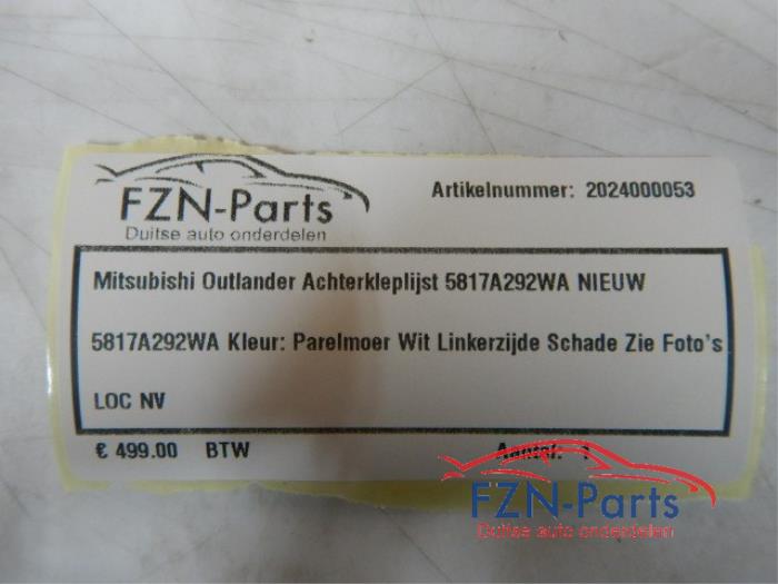 Achterklep Mitsubishi Outlander (22743313)