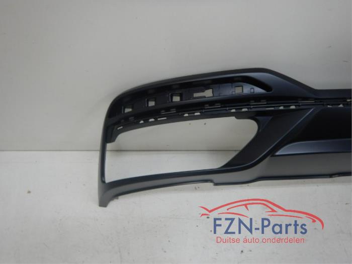 Audi A4 8W Facelift Onderlip Diffuser Achterbumper