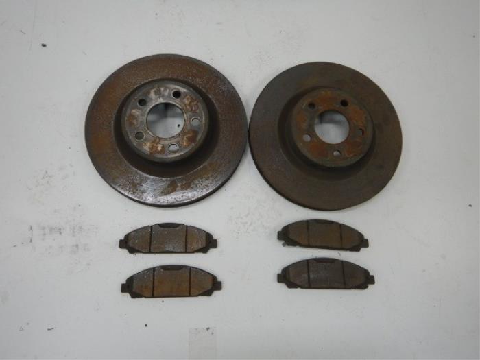 Remschijf + blok voor Ford Usa Mustang (22741346)