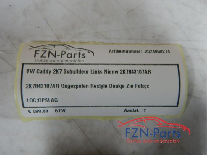 Schuifdeur links Volkswagen Caddy (22741470)