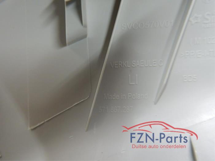 VW Tiguan 571 C-stijl Wit Links 571867287