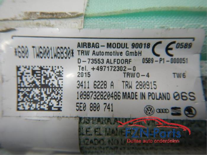Hemel Airbag Skoda Octavia (22739136)