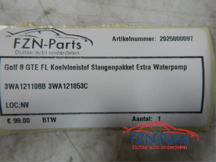 Extra waterpomp Volkswagen Golf (22729272)