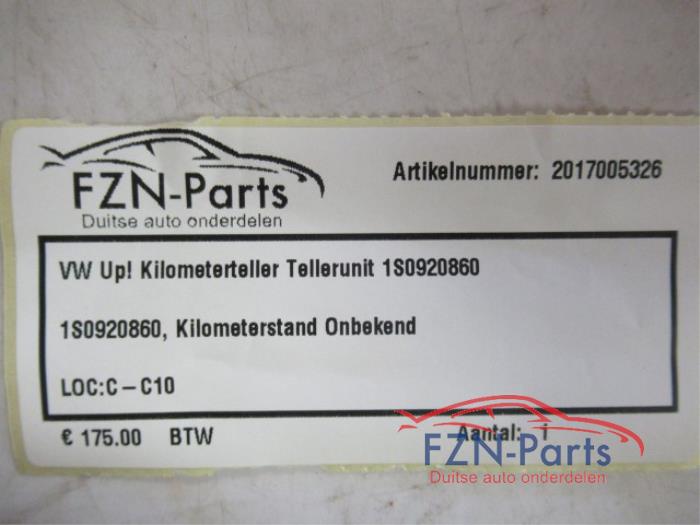 Kilometerteller KM Volkswagen Diversen (22735277)