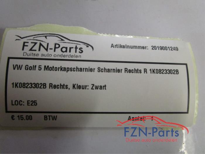 VW Golf 5 Motorkapscharnier Scharnier Rechts R