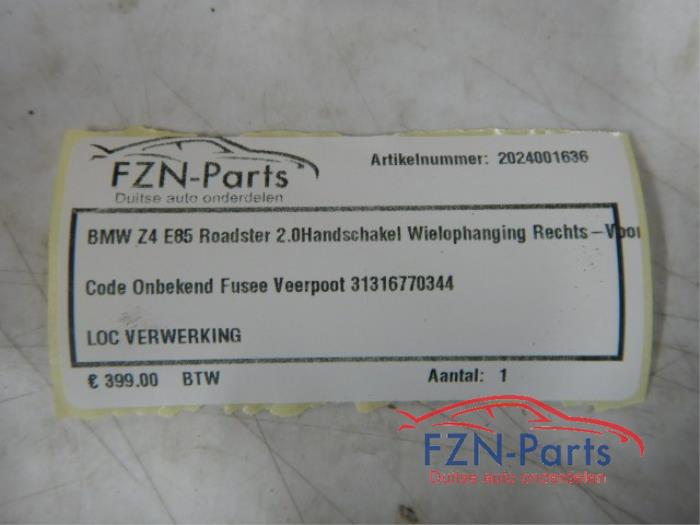 Wielophanging rechts-voor BMW Z4 (22729748)