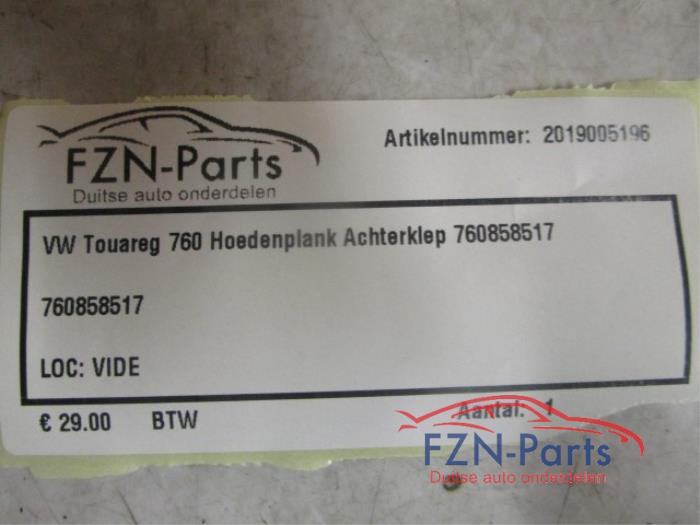 Hoedenplank Volkswagen Touareg (22731020)