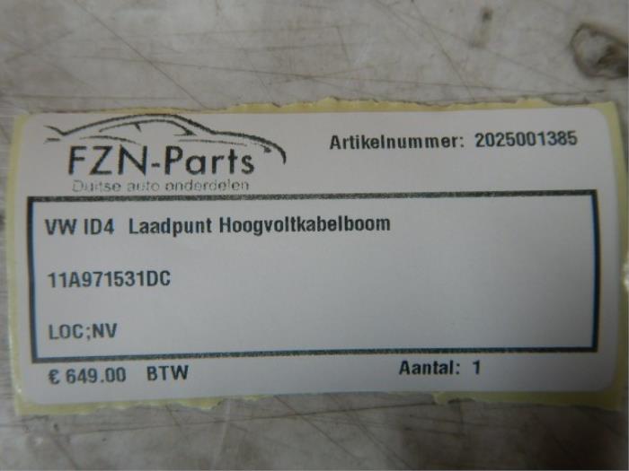 VW ID4 Laadpunt Hoogvoltkabelboom