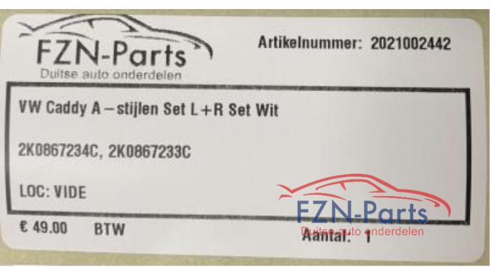 Stijl rechts-voor Volkswagen Caddy (22745179)