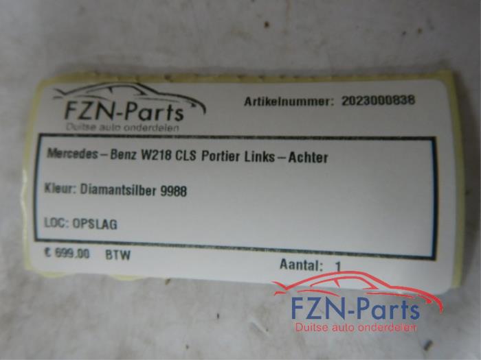 Portier 4Deurs links-achter Mercedes CLS-Klasse (22723595)